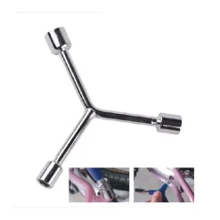 CHIAVE POLIGONALE GRANDE TIPO Y CON BUSSOLE 8-10-12MM PER BICI FERRAMENTA 91596