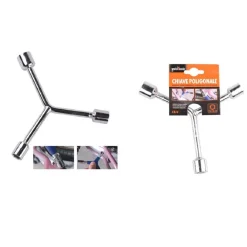 CHIAVE POLIGONALE TIPO Y CON BUSSOLE ESAGONALI 11-13-15 MM BICI FERRAMENTA 91592