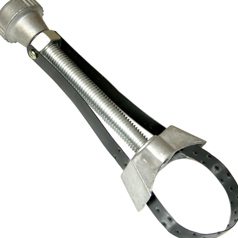 CHIAVE SMONTAGGIO FILTRO OLIO FILTRI CHIAVE A NASTRO REGOLABILE ACCIAIO
