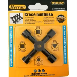 CHIAVE UNIVERSALE MULTIUSO PER APERTURA CONTATORI CASSETTE ELETTRICE ACQUA GAS