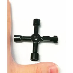 CHIAVE UNIVERSALE MULTIUSO PER APERTURA CONTATORI CASSETTE ELETTRICE ACQUA GAS