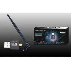 CHIAVETTA ADATTATORE NANO WIRELESS WIFI USB 150MPS PC COMPUTER MAXTECH WI-FIP003