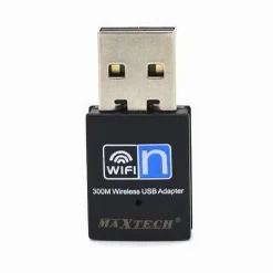 CHIAVETTA PENNETTA ADATTATORE WIRELESS WIFI USB 300M NANO PC COMPUTER MAXTECH WI-FIP002