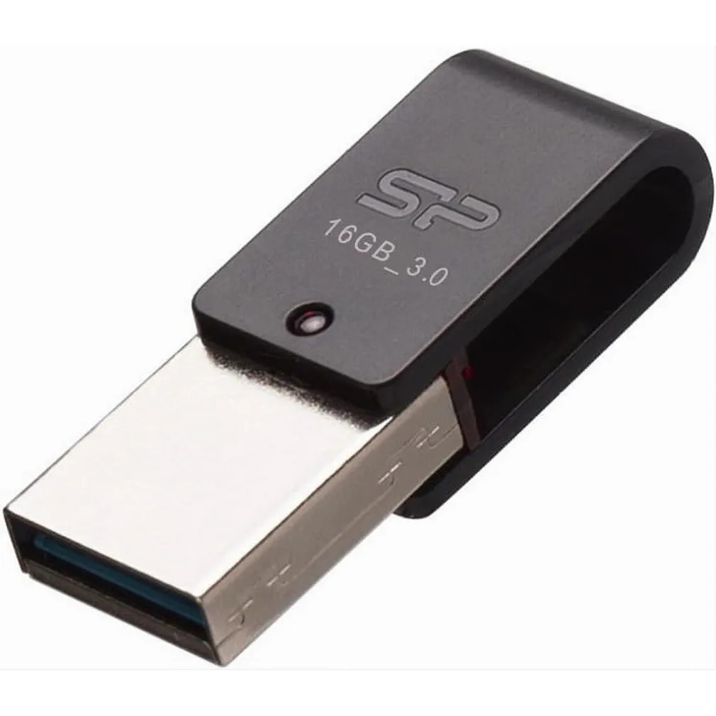 CHIAVETTA USB 16 GB USB3.1 MICROUSB OTG DOPPIA PER SMARTPHONE TABLET OTGX31/16GB