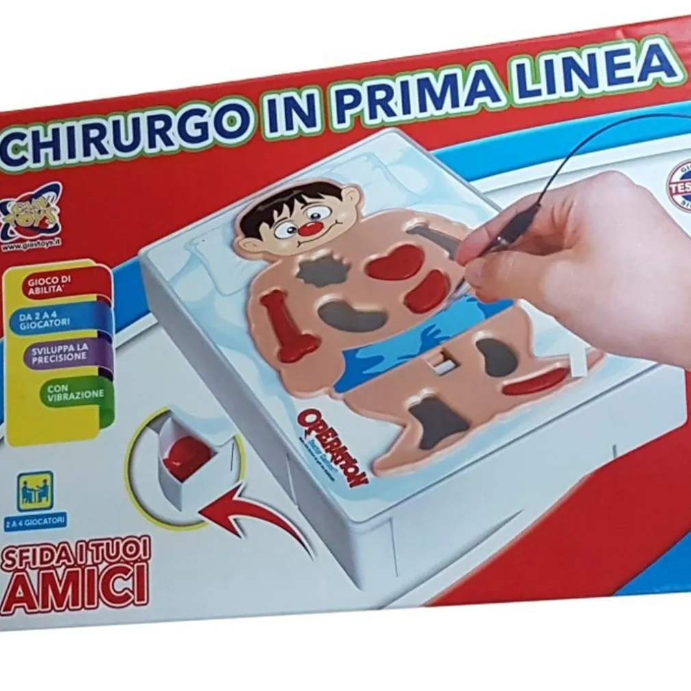 CHIRURGO IN PRIMA LINEA ALLEGRO VIBRAZIONE ABILITA' 2 A 4 GIOCATORI PRECISIONE