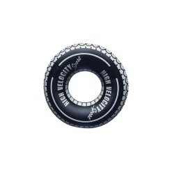 CIAMBELLA GONFIABILE CON MANIGLIE FORMA DI RUOTA GRANDE 119 CM GONFIABILI