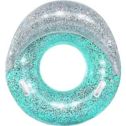 CIAMBELLA GONFIABILE DREAM GLITTER 117 X 117 CM SALVAGENTE CON 2 MANIGLIE 43509