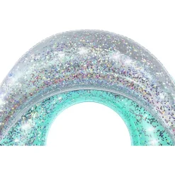 CIAMBELLA GONFIABILE DREAM GLITTER 117 X 117 CM SALVAGENTE CON 2 MANIGLIE 43509