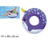 CIAMBELLA SALVAGENTE GONFIABILE NARVALO UNICORNO DI MARE 101CM PISCINA ESTATE MARE