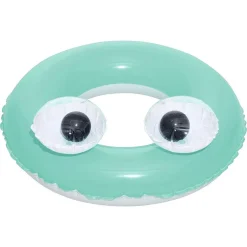 CIAMBELLA SALVAGENTE GONFIABILE BAMBINI 3-6ANNI OCCHI MOBILI 61CM 3 COLORI 36114