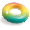CIAMBELLONE GONFIABILE GALLEGGIANTE PISCINA MARE ARCOBALENO MANIGLIE 122CM 58202