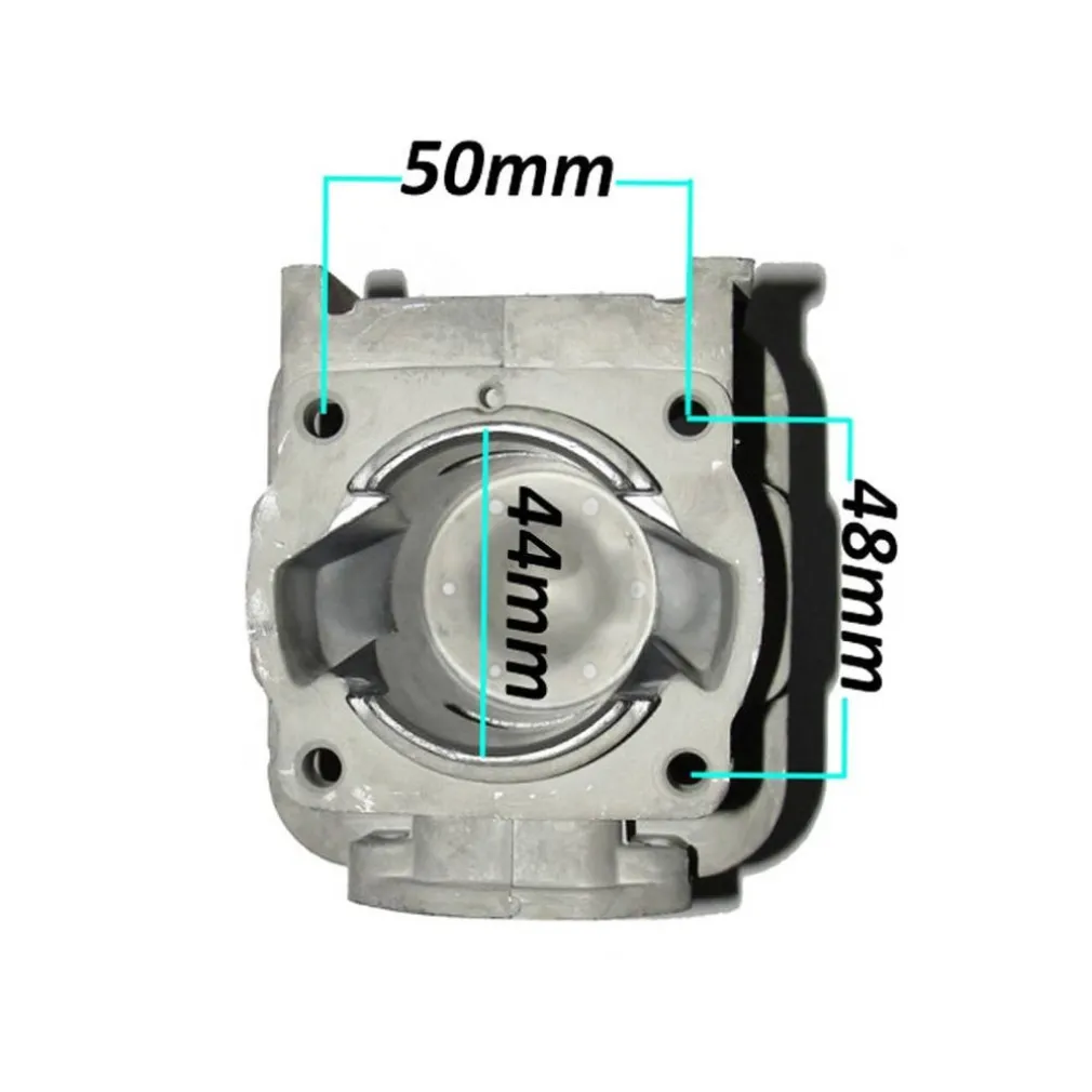 CILINDRO PISTONE GUARNIZIONI KIT RICAMBIO MOTOSEGA 44 MM DECESPUGLIATORE GF-0518