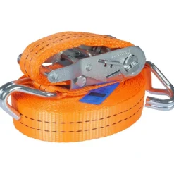 CINGHIA DI TENSIONE 10MTX50MM CON CRICCHETTO TIRANTE FASCE CRICCHETTO ANCORAGGIO