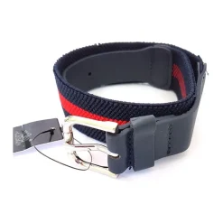 CINTA CINTURA BAMBINO ELASTICIZZATA BLU ROSSA GLAMOUR FASHION ALLA MODA