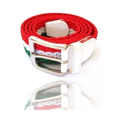 CINTA CINTURA UOMO INTRECCIATA ITALIA ZSP-358 GLAMOUR FASHION ALLA MODA HAC