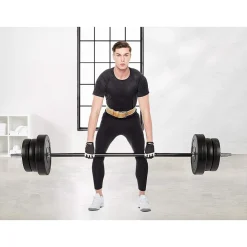 CINTURA IMBOTTITA PER SOLLEVAMENTO PESI CINGHIA PER ALLENAMENTO PALESTRA FITNESS