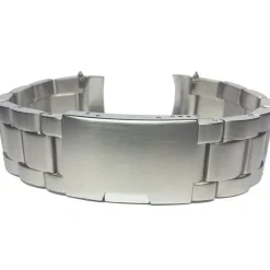 CINTURINO IN ACCIAIO UNIVERSALE RICAMBIO OROLOGIO LARGHEZZA 20MM SILVER