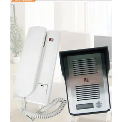 CITOFONO CORNETTA PULSANTE APRI CANCELLO PER ESTERNO ESTERNI APERTURA 220 VOLT