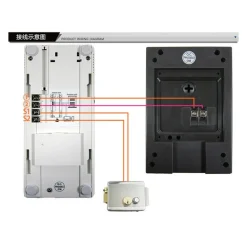 CITOFONO CORNETTA PULSANTE APRI CANCELLO PER ESTERNO ESTERNI APERTURA 220 VOLT