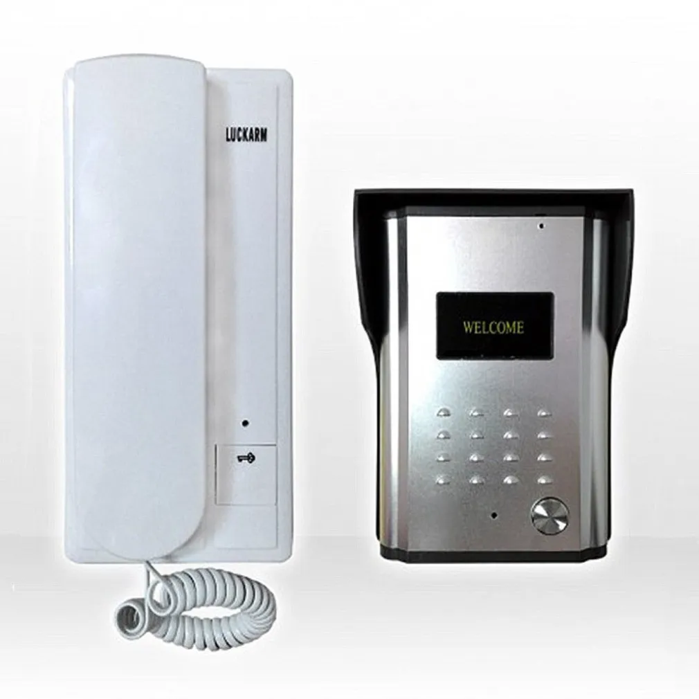 CITOFONO PER ESTERNO ESTERNI A 2 FILi PULSANTE APERTURA CANCELLO LUCKARM 3208A