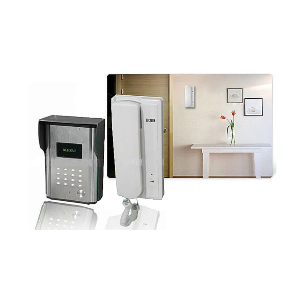 CITOFONO PER ESTERNO ESTERNI A 2 FILi PULSANTE APERTURA CANCELLO LUCKARM 3208A