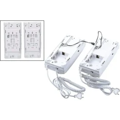 CITOFONO RL-209 INTERFONO A PARETE CON 2 CORNETTE CASA UFFICIO ABITAZIONE CW594