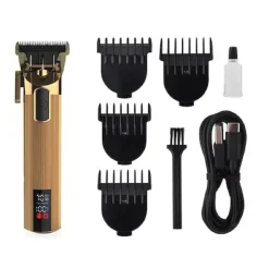 CLIPPER TAGLIACAPELLI PROFESSIONALE CORDLESS Q-LF807V DISPLAY LED RICARICABILE