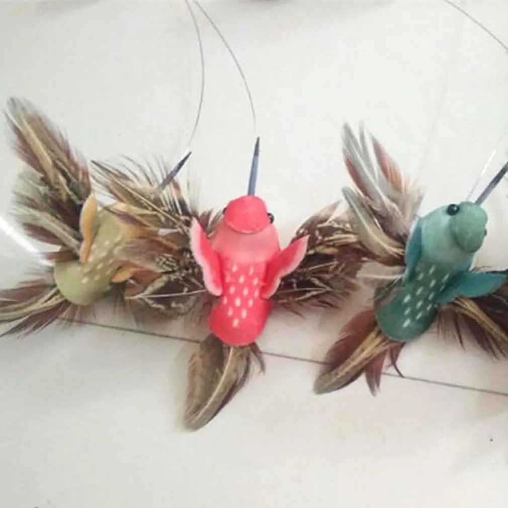 COLIBRÌ VOLANTE A ENERGIA SOLARE A BATTERIA UCCELLI SVOLAZZANTI PER DECORAZIONE ESTERNA