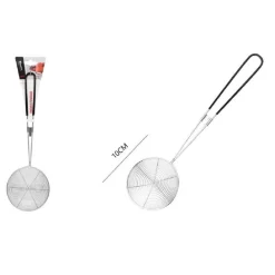 COLINO CUCINA INOX 10 CM PASSINO CESTELLO SCHIUMAROLA A RAGNO SETACCIO 98844