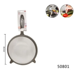 COLINO SETACCIO PASSINO A RETE CON MANICO IN PLASTICA DIAMETRO 20CM CUCINA 50801