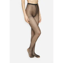 COLLANT A RETE CON BRILLANTINI CALZE INTIMO DONNA BRILLANTINATO STRASS TG. UNICA