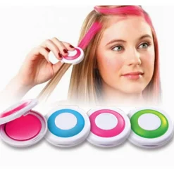 COLORI TINTA TEMPORANEI PER CAPELLI IN QUATTRO COLORAZIONI BLU VERDE ROSA VIOLA