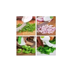 COLTELLO ROTANTE RUOTA CON LAMA IN ACCIAIO INOX PER PIZZA VERDURE CARNE 15200