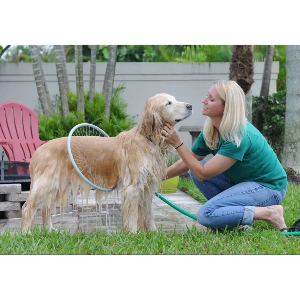 COMFORT WASH 360 ANELLO GRANDE PER LAVARE CANE GATTO ANIMALI DOMESTICI LAVAGGIO