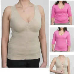 COMFY CAMI DONNE BODY SHAPER GIROVITA STRETTO CORSETTO COLORE NERO FIANCHI VITA