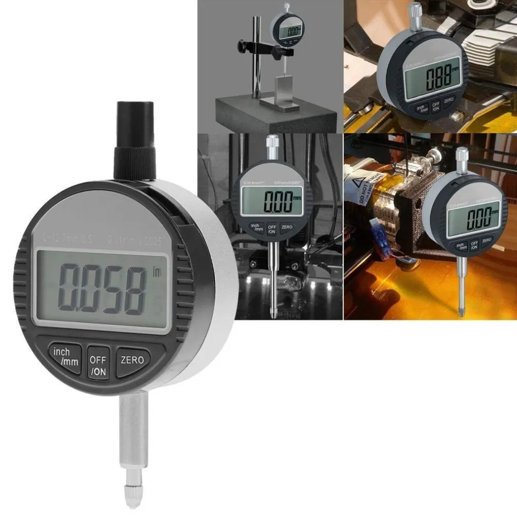 COMPARATORE CENTESIMALE DIGITALE CON DISPLAY 0-12,7MM/0,5" TORNIO 0,01MM/0,005"