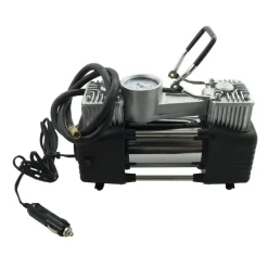 COMPRESSORE 2 CILINDRI 12V 85LT 150PSI AUTO MOTO TORCIA VIAGGIO CASA + VALIGETTA