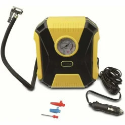 COMPRESSORE ARIA AUTO PORTATILE 12V 150 PSI RUOTE AUTO PORTATILE 3 BECCUCCI