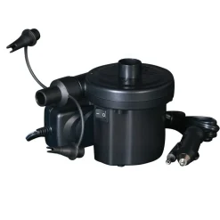 COMPRESSORE GONFIATORE ELETTRICO PORTATILE CASA AUTO POMPA 220V / 12V 3 BECCUCCI