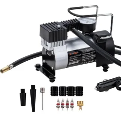 COMPRESSORE PORTATILE POMPA 12V DC 14 A 150 PSI PER PNEUMATICI AUTO FURGONI 4X4