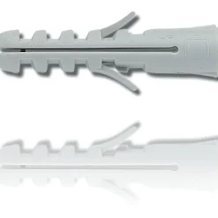 CONFEZIONE 20 PEZZI TASSELLI ANCORANTI ANTIROTAZIONE ALETTE DIAMETRO 8MM