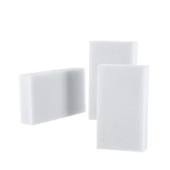 CONFEZIONE 3 SPUGNE MAGICHE ECOLOGICHE BIANCHE PULISCI CANCELLA RIMUOVI MACCHIE