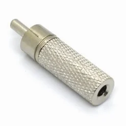 CONNETTORE ADATTATORE AUDIO STEREO PRESA AUX DA 3,5 MM FEMMINA A SPINA RCA C-070