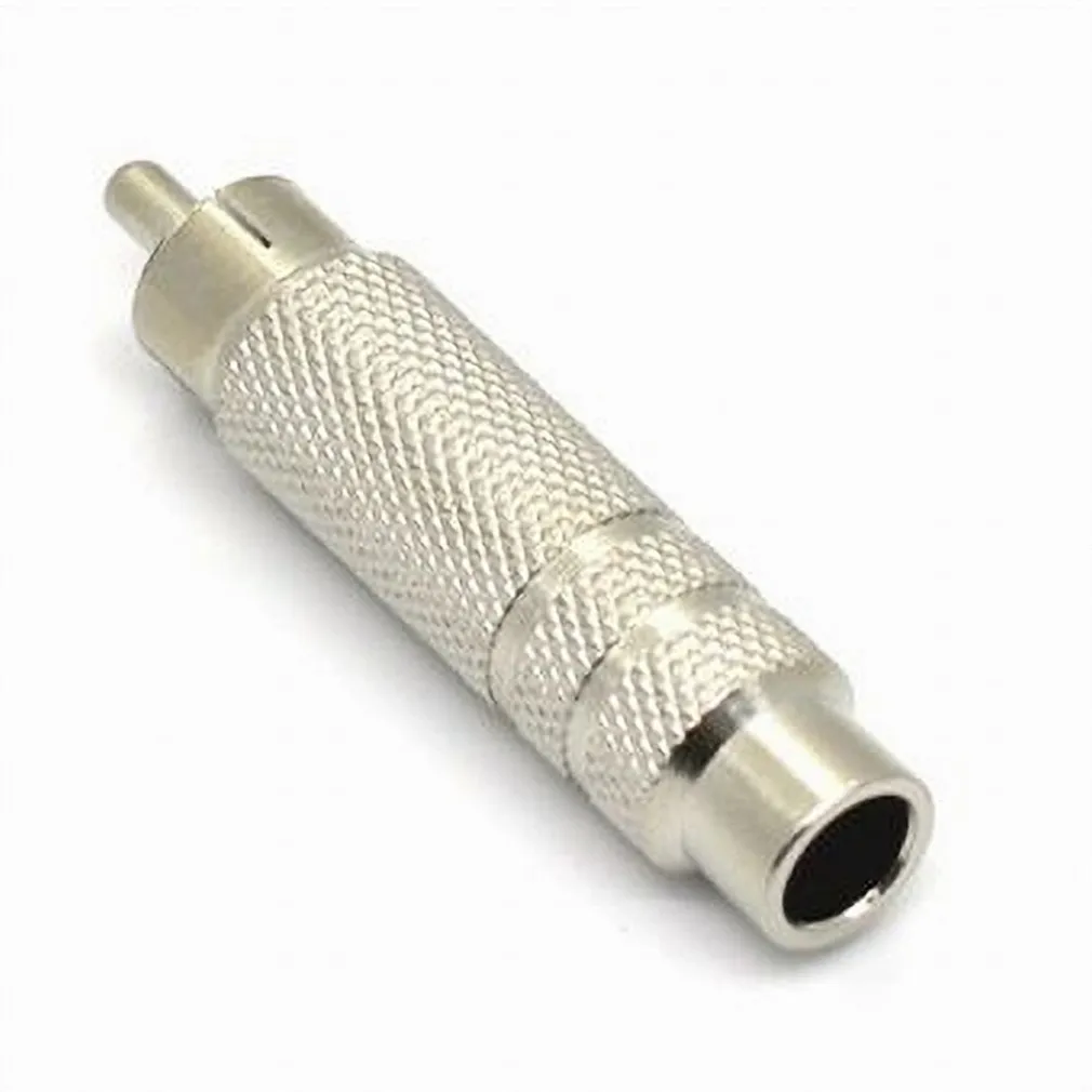 CONNETTORE ADATTATORE CONVERTITORE AUX DA 6,5MM F STEREO AUDIO A SPINA RCA C-071