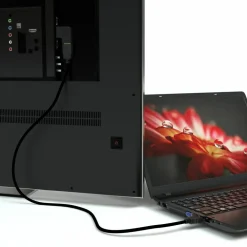 CONNETTORE ADATTATORE HDMI MASCHIO/FEMMINA ANGOLATO PIATTO CONVERTITORE VIDEO C-061