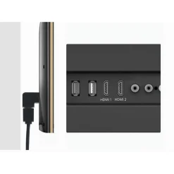 CONNETTORE ADATTATORE HDMI MASCHIO/FEMMINA ANGOLATO PIATTO CONVERTITORE VIDEO C-061