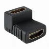 CONNETTORE ADATTATORE PROLUNGA VIDEO PER TV HDMI FEMMINA A HDMI FEMMINA 90° C-089