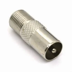 CONNETTORE ANTENNA SATELLITARE ADATTATORE COLLEGAMENTO CAVO COASSIALE TV C-078