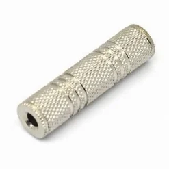 CONNETTORE AUX 3.5MM ADATTATORE FEMMINA/FEMMINA STEREO AUDIO ACCOPPIATORE C-035