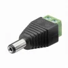 CONNETTORE DC 2,1X5,5MM M 220V ALIMENTAZIONE VIDEOSORVEGLIANZA TELECAMERA C-028